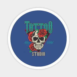 Tattoo Studio Stay Wild Cool Design Magnet